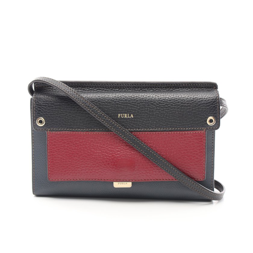 フルラ Furla Like ライク チェーンウォレット レザー グレー ブラック ボルドー ハイブランド ブランド専門の中古通販サイト