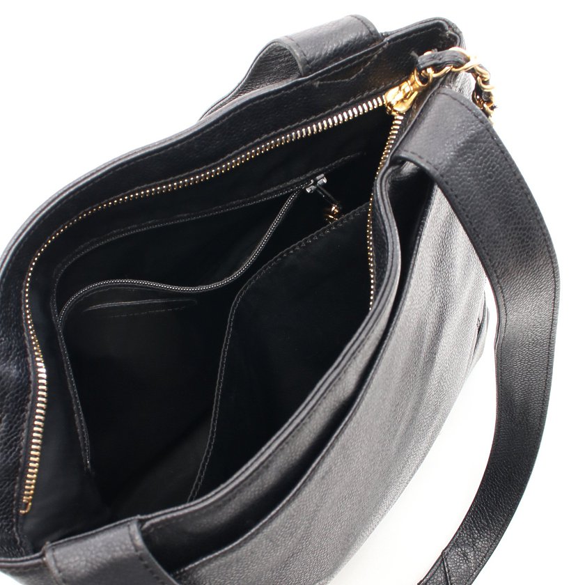 シャネル(CHANEL)トートバッグ|キャビアスキン|ブラック|ロゴ|ゴールド金具|ハイブランド・ブランド専門の中古通販サイト(645862) シャネル(CHANEL)トートバッグ|キャビアスキン|ブラック|ロゴ|ゴールド金具|ハイブランド・ブランド専門の中古通販サイト(645862)