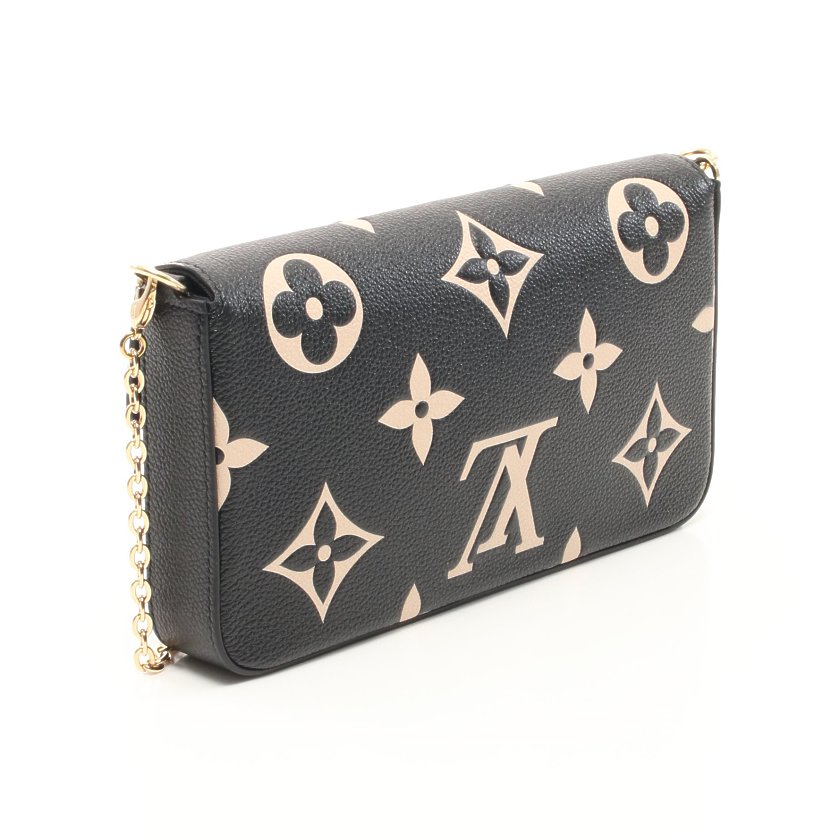 ルイヴィトン(LOUIS VUITTON)ポシェット|フェリシー|モノグラムジャイアント|チェーンショルダーバッグ|PVC|レザー|ブラック|ハイブランド・ブランド専門の中古通販サイト(648032) ルイヴィトン(LOUIS VUITTON)ポシェット|フェリシー|モノグラムジャイアント|チェーンショルダーバッグ|PVC|レザー|ブラック|ハイブランド・ブランド専門の中古通販サイト(648032)
