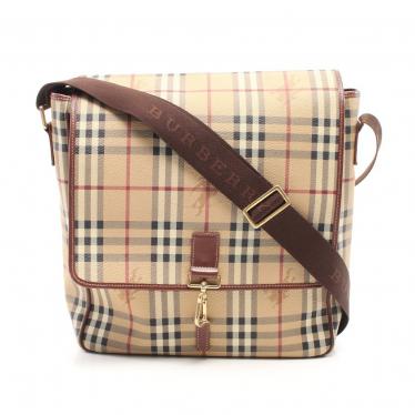 バーバリーロンドン(BURBERRY LONDON)|ショルダーバッグ|ノバチェック|PVC|レザー|ベージュ|ハイブランド・ブランド専門の中古通販サイト(650691) 安価 ワタナベ BURBERRY バーバリーロンドン ショルダーバッグ ショルダーバッグ