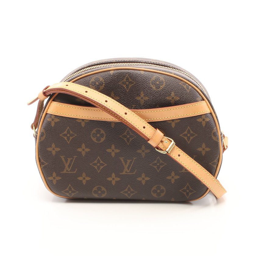 ルイヴィトン(LOUIS VUITTON)ブロワ|モノグラム|ショルダーバッグ|PVC|レザー|ブラウン|ハイブランド・ブランド専門の中古通販サイト(651692)