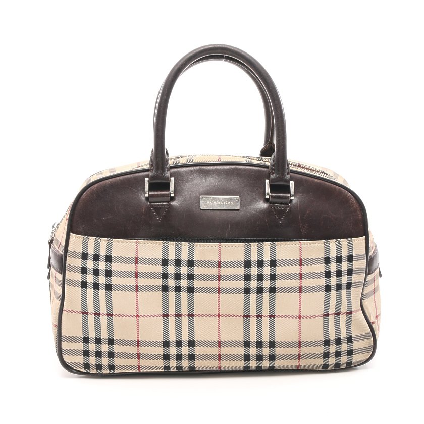 バーバリー(BURBERRY)ノバチェック|ハンドバッグ|ミニボストン ...