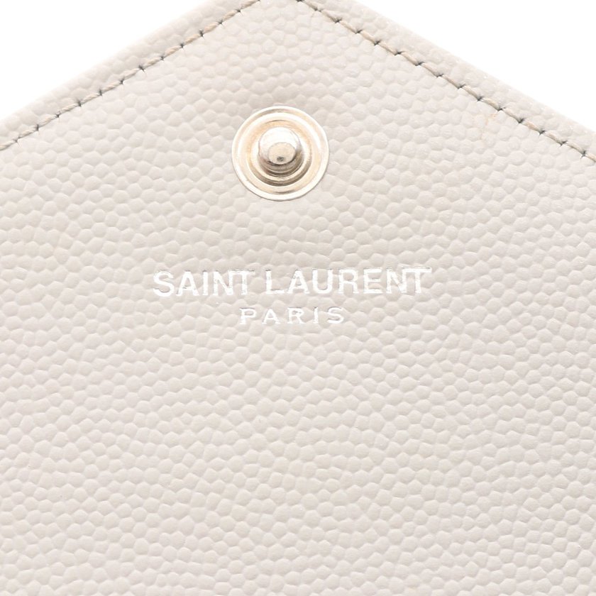 サンローランパリ(SAINT LAURENT PARIS)モノグラム|サンローラン|チェーンウォレット|レザー|ライトグレー|キルティング|ハイブランド・ブランド専門の中古通販サイト(655288) サンローランパリ(SAINT LAURENT PARIS)モノグラム|サンローラン|チェーンウォレット|レザー|ライトグレー|キルティング|ハイブランド・ブランド専門の中古通販サイト(655288)