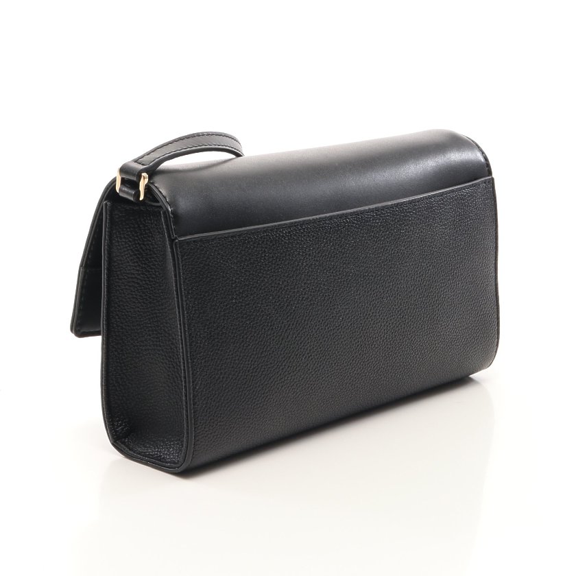 マイケルコース(MICHAEL KORS)ショルダーバッグ|レザー|ブラック|MKメタルロゴ|ハイブランド・ブランド専門の中古通販サイト(647012)