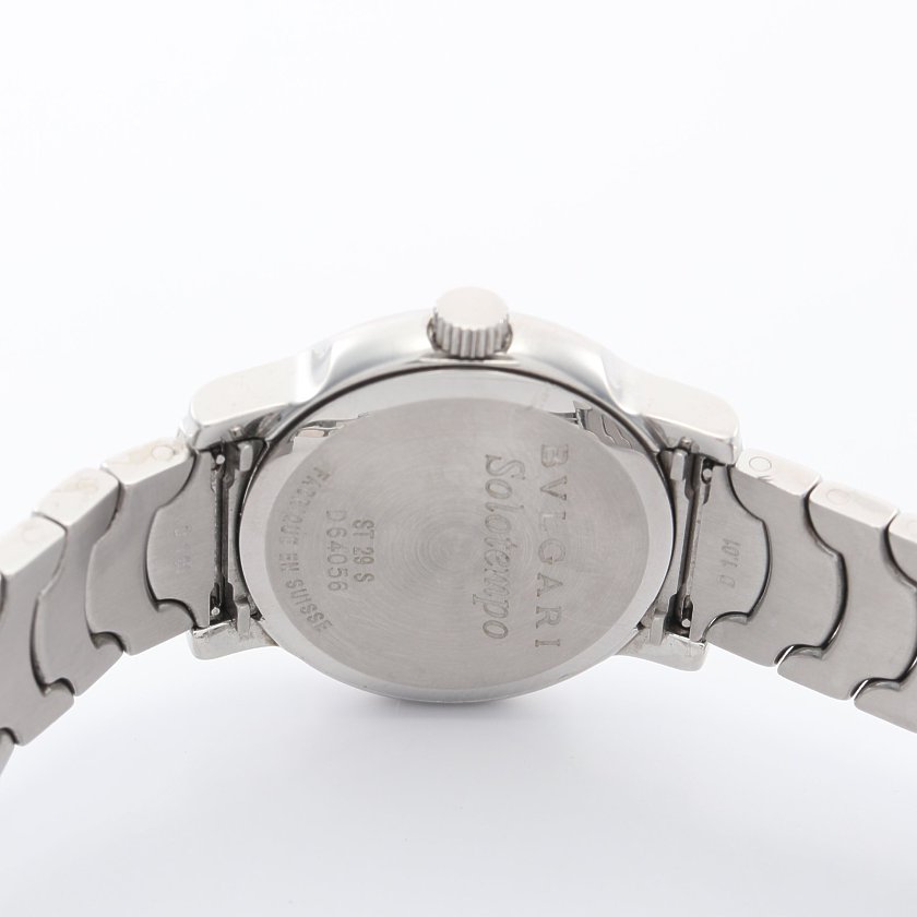 ブルガリ(BVLGARI)ソロテンポ|レディース|腕時計|クオーツ|SS ...
