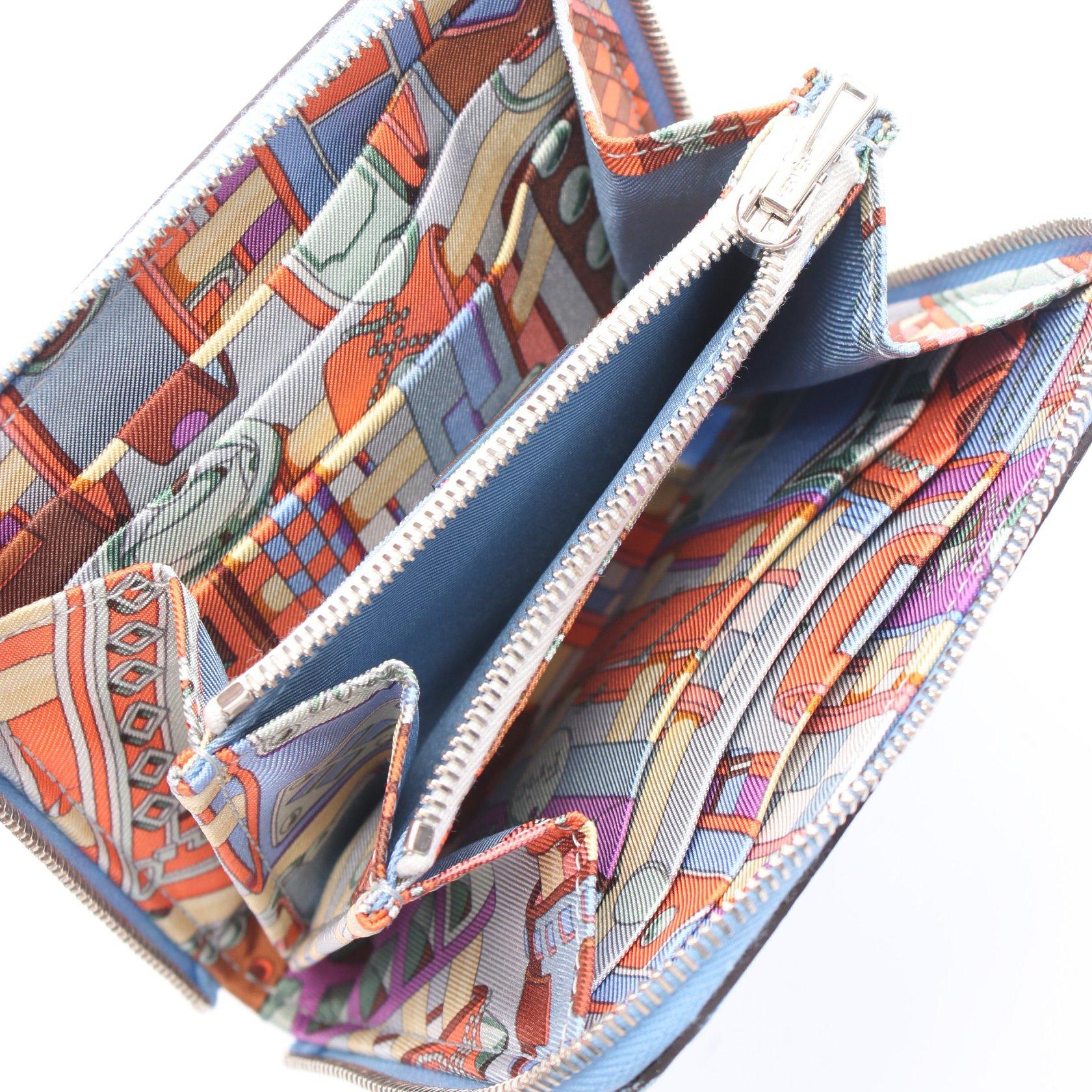 エルメス(HERMES)アザップ|コンパクト|シルクイン|ブルー ...