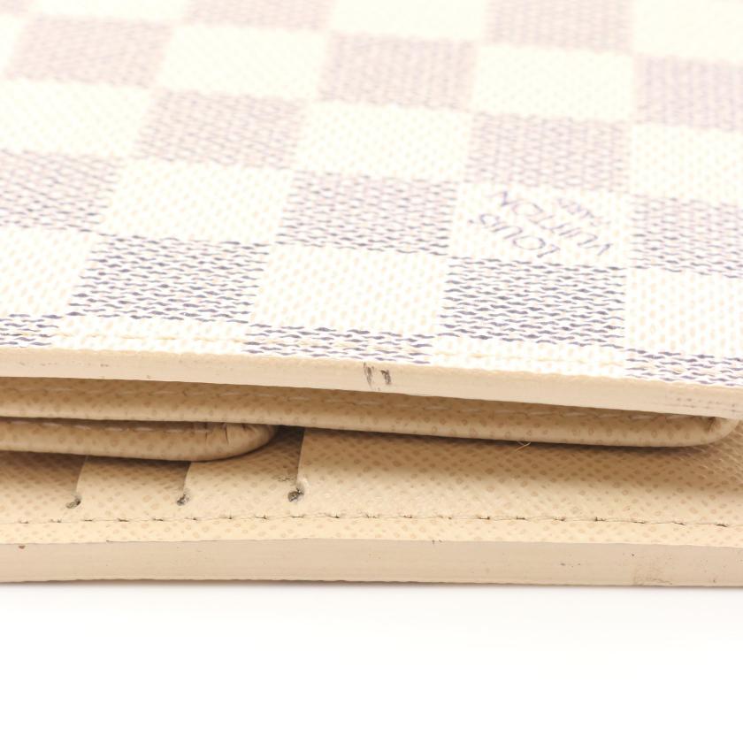 ルイヴィトン(LOUIS VUITTON)ポルトフォイユ|マルコ|ダミエアズール|二つ折り財布|PVC|ホワイト|ハイブランド・ブランド専門の中古通販サイト(667405) ルイヴィトン(LOUIS VUITTON)ポルトフォイユ|マルコ|ダミエアズール|二つ折り財布|PVC|ホワイト|ハイブランド・ブランド専門の中古通販サイト(667405)