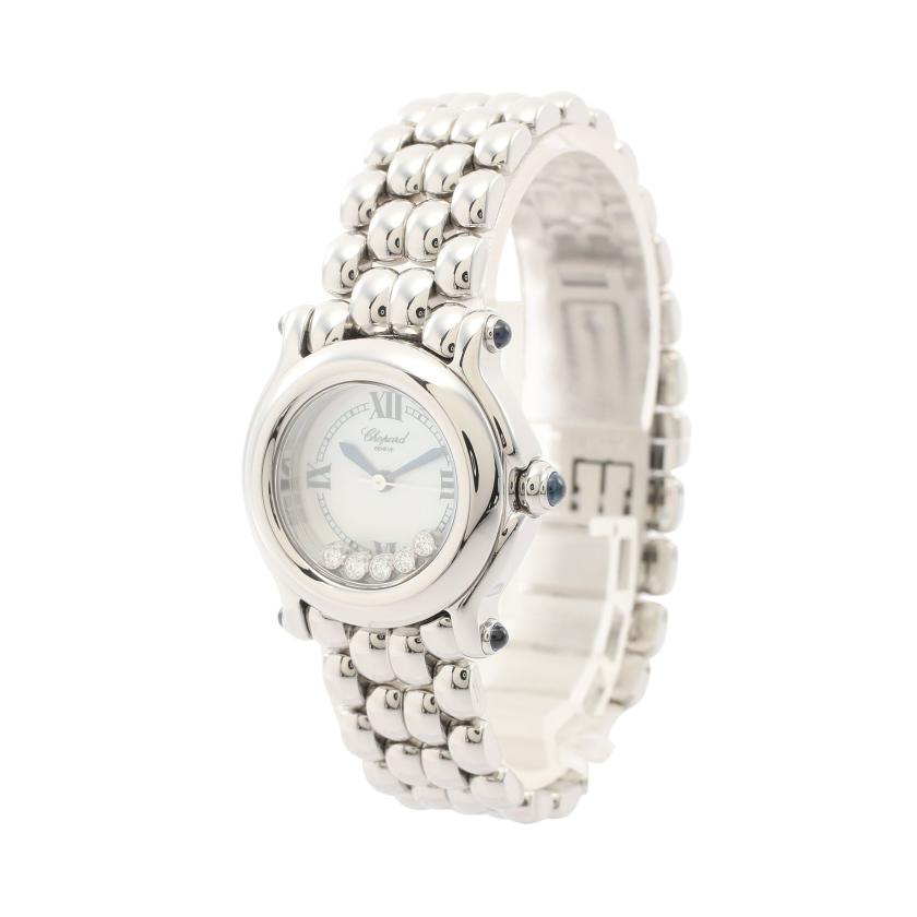 ショパール(Chopard)ハッピースポーツ|レディース|腕時計 特売イチオリーズ 腕時計 Chopard ショパール ホワイト文字盤 5P ハッピースポーツ 腕時計(アナログ)