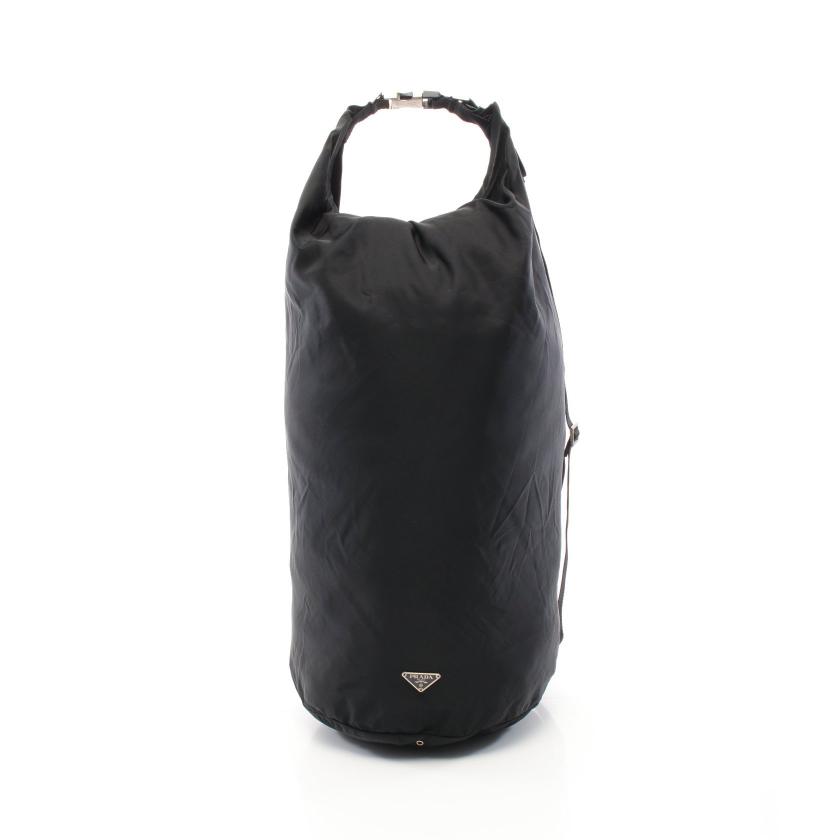 プラダ Prada ワンショルダーバッグ ナイロン ブラック 三角プレート ハイブランド ブランド専門の中古通販サイト
