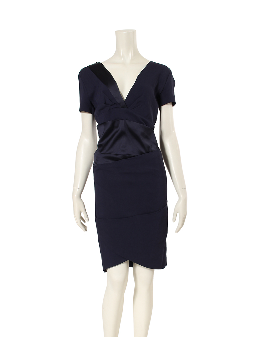 ピンコ Pinko ワンピース ネイビー ハイブランド ブランド専門の中古通販サイト 697