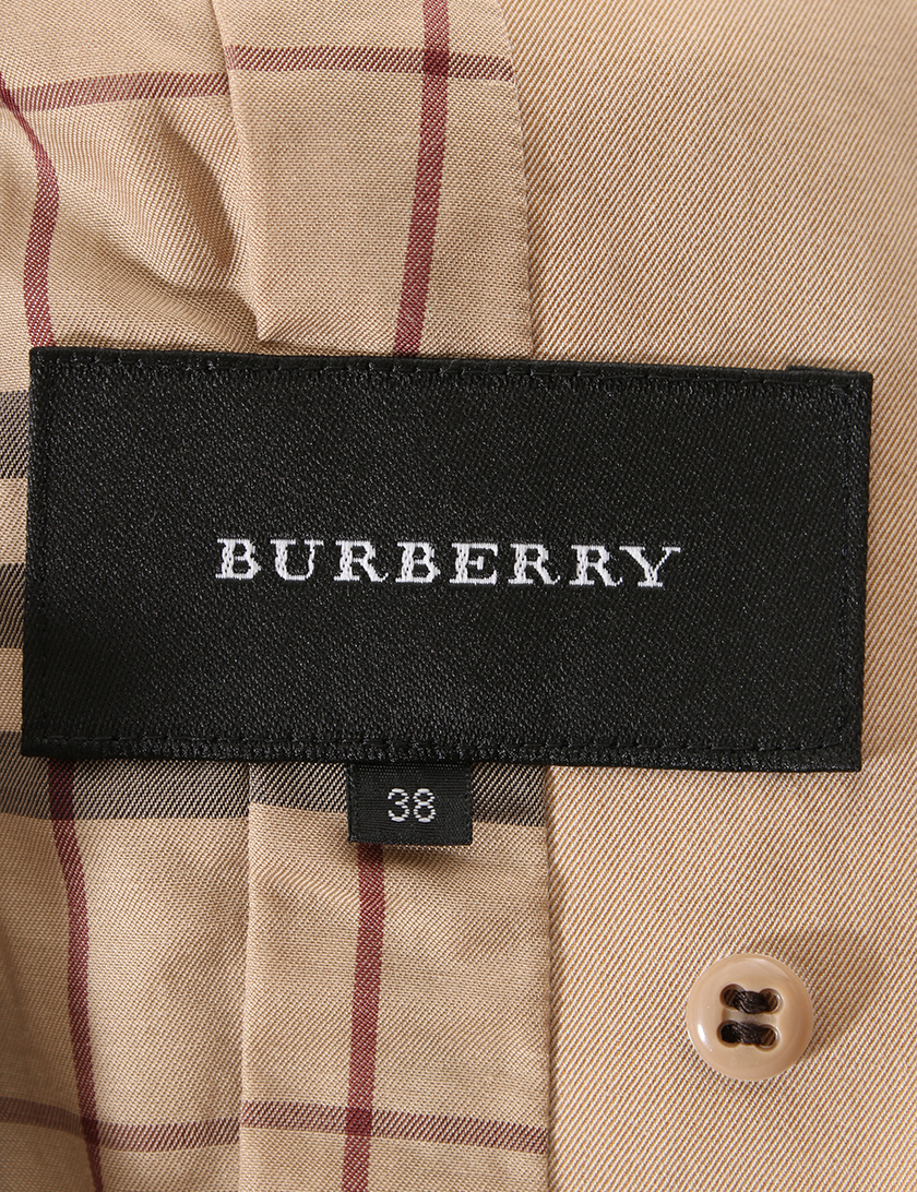 バーバリー(BURBERRY)トレンチコート|ファー付き|ハイブランド・ブランド専門の中古通販サイト(70186)