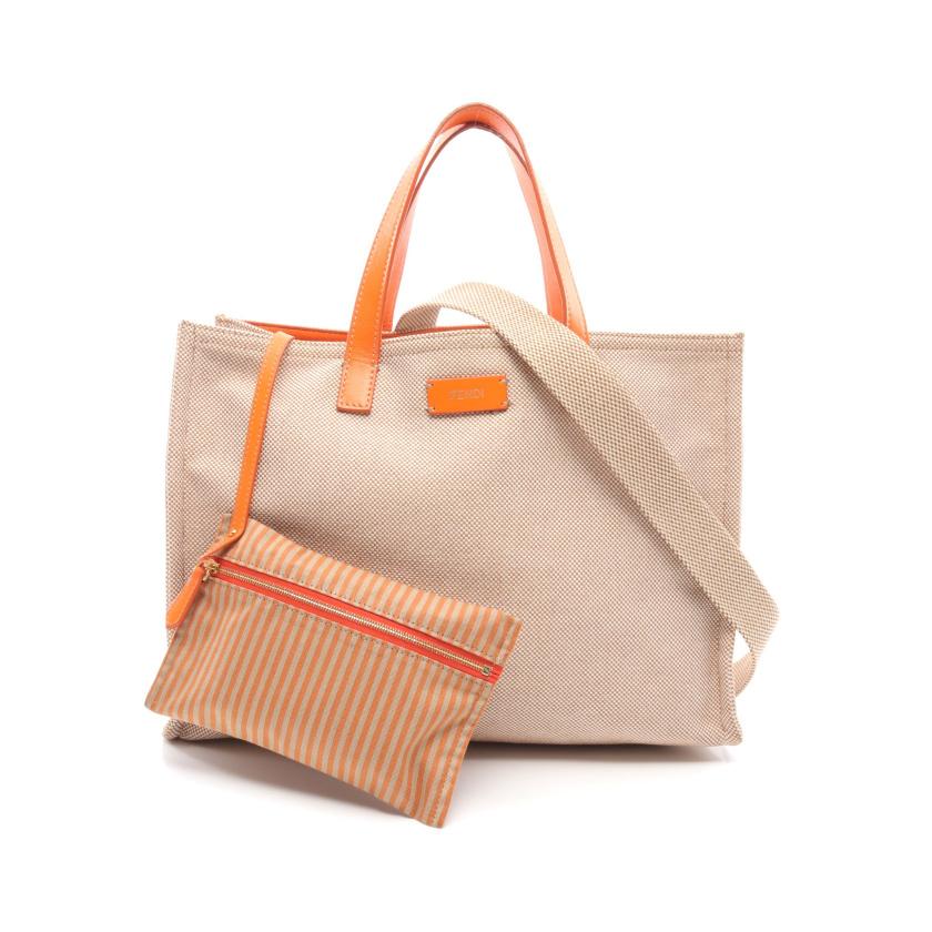 フェンディ(FENDI)|トートバッグ|キャンバス|レザー フェンディ(FENDI)|トートバッグ|キャンバス|レザー