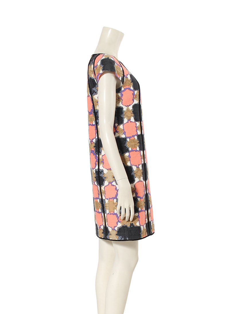 ティビ Tibi ワンピース コットン ピンク 黒 ベージュ マルチカラー ハイブランド ブランド専門の中古通販サイト