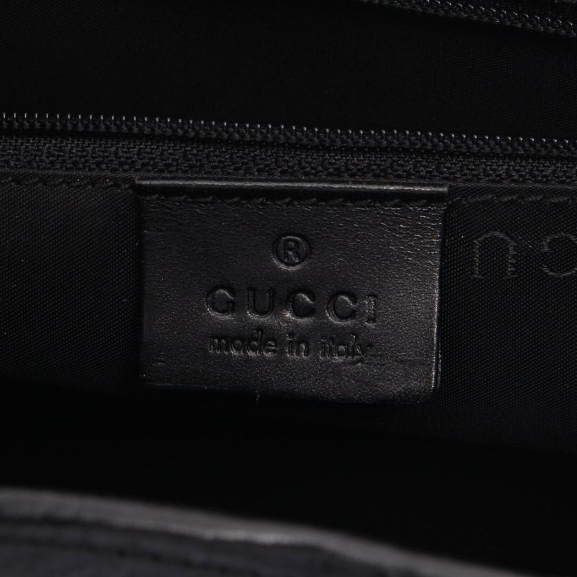 グッチ(GUCCI)ジャッキー|ショルダーバッグ|レザー|ブラック|ハイブランド・ブランド専門の中古通販サイト(677880)