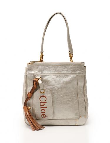 Chloe・バッグ・エデン トートバッグ シャンパンゴールド｜【公式 