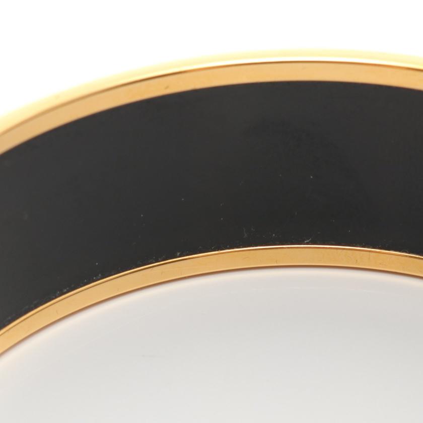 エルメス(HERMES)エマイユGM|バングル|七宝|GP|ホワイト エルメス(HERMES)エマイユGM|バングル|七宝|GP|ホワイト