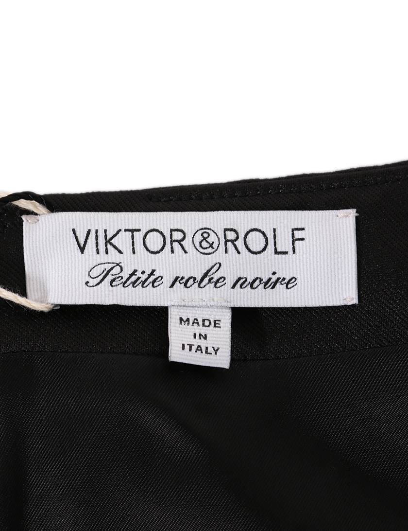 ヴィクターアンドロルフ Viktor Rolf ワンピース ドレス フリル 黒 ハイブランド ブランド専門の中古通販サイト