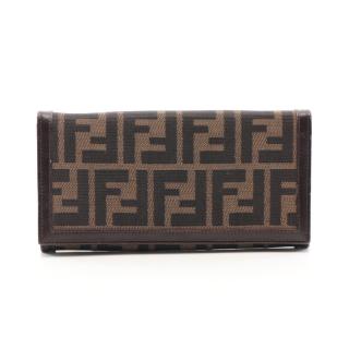 fendi brown wallet