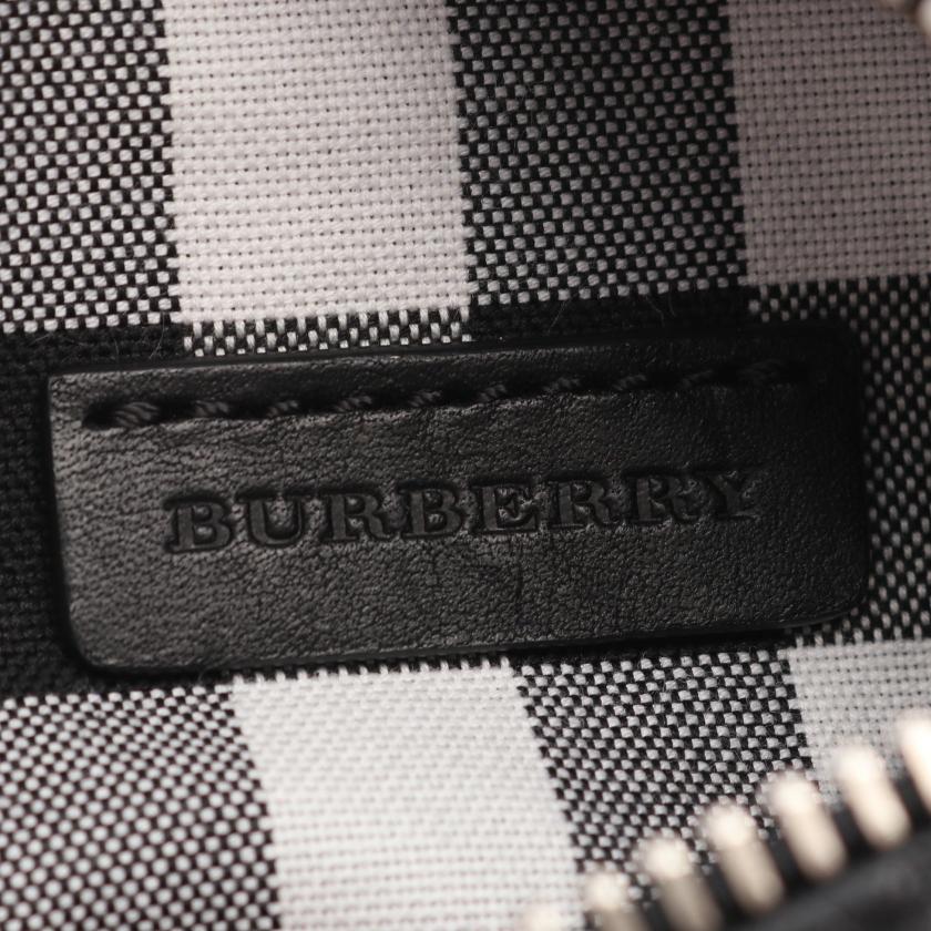 バーバリー(BURBERRY)|ショルダーバッグ|レザー|ブラック|ハイブランド・ブランド専門の中古通販サイト(690606)