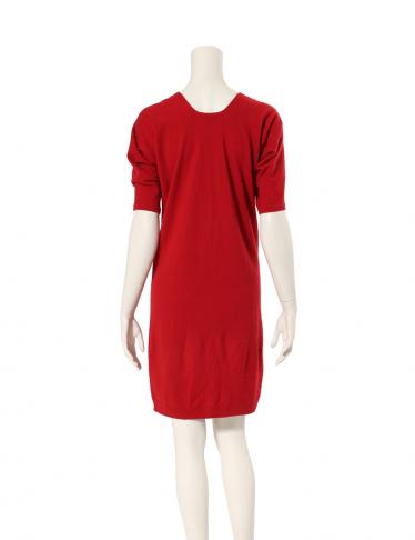 バレンシアガ Balenciaga ニットワンピース ウール 赤 ハイブランド ブランド専門の中古通販サイト 772