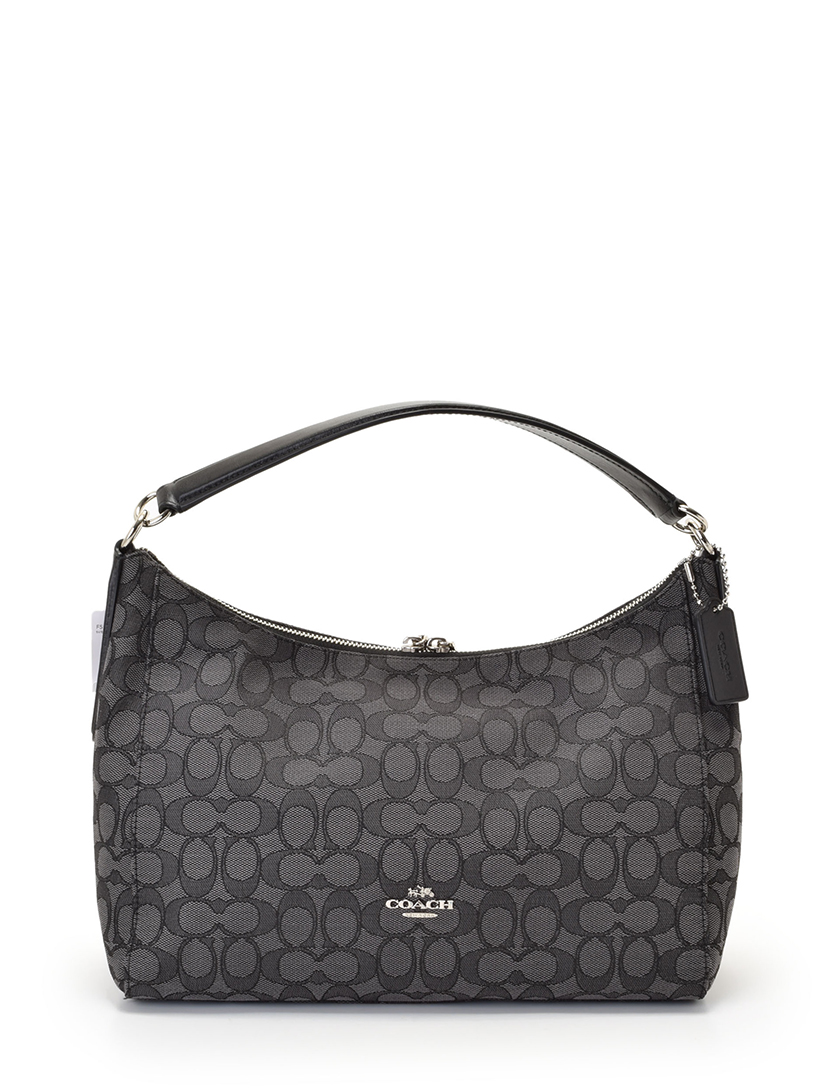 コーチ Coach 2wayバッグ シグネチャー キャンバス グレー ハイブランド ブランド専門の中古通販サイト 79893