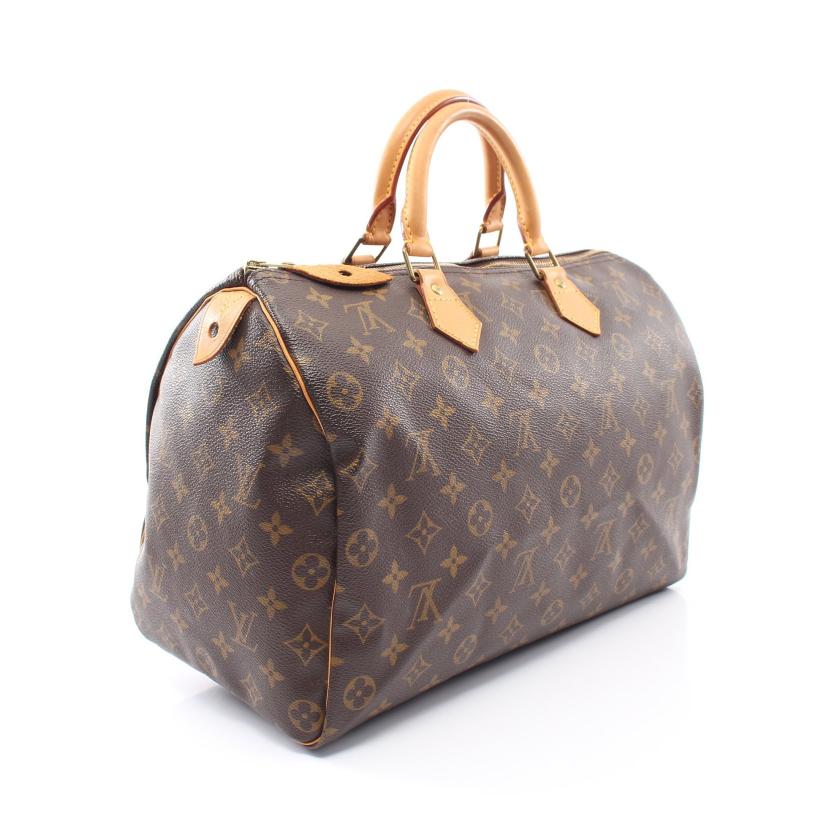 セール30 Off Louis Vuitton スピーディ35 モノグラム ハンドバッグ Pvc レザー ブラウン 大流行中 Saolucasitapeva Com Br