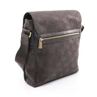 ダンヒル(dunhill)D8|ディーエイト|ショルダーバッグ|PVC|レザー|ダークブラウン|型押し|ハイブランド・ブランド専門の中古通販サイト(726039) ダンヒル(dunhill)D8|ディーエイト|ショルダーバッグ|PVC|レザー|ダークブラウン|型押し|ハイブランド・ブランド専門の中古通販サイト(726039)