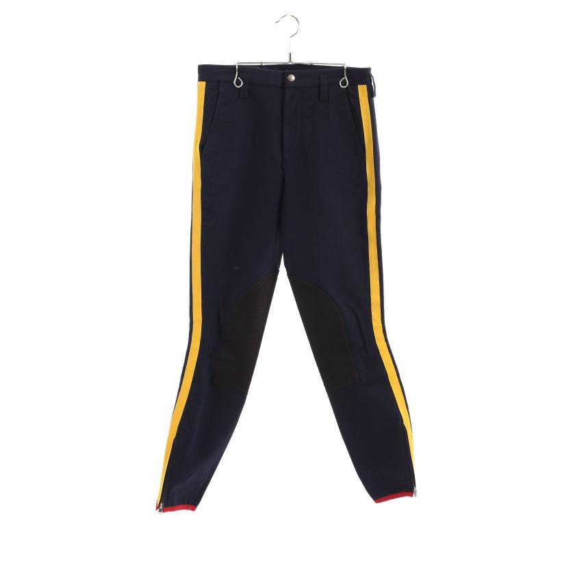 GUCCI・ボトムス・ ストレッチ パンツ サイドライン ネイビー