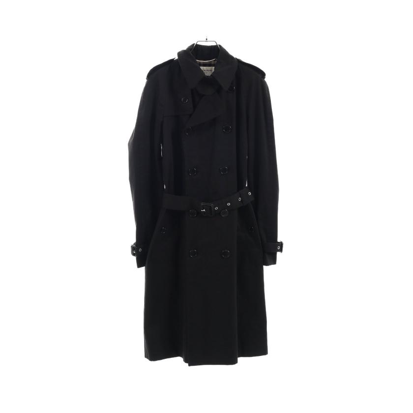 SAINT LAURENT PARIS・アウター・ トレンチコート 裏地チェック