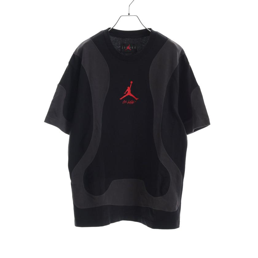 OFF-WHITE・トップス・OFF-WHITE × JORDAN Tシャツ ブラック グレー 