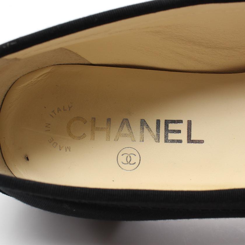 シャネル(CHANEL)ココマーク|ローファー|グログラン|レザー シャネル(CHANEL)ココマーク|ローファー|グログラン|レザー