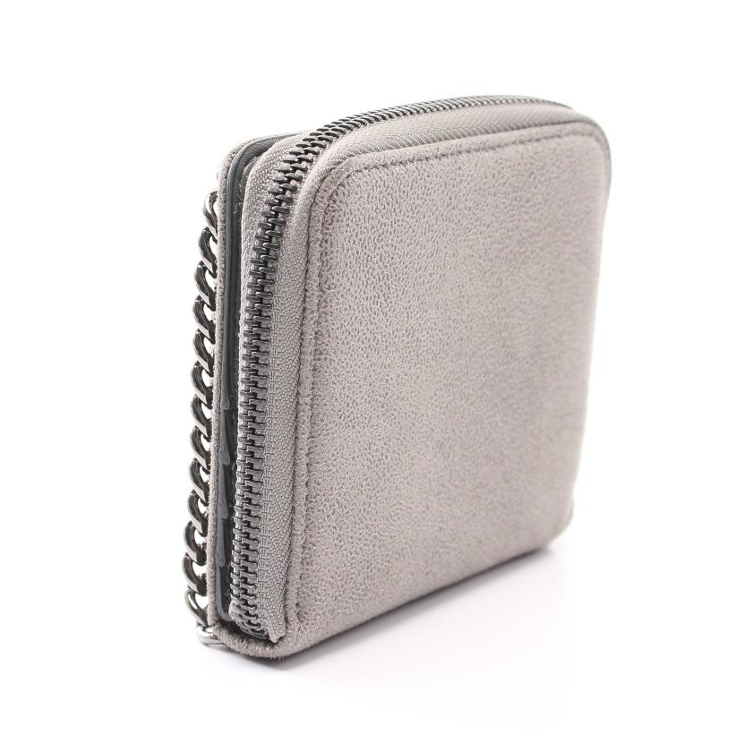 ステラマッカートニー(Stella McCartney)ファラベラ|スモール|ジップ|二つ折り財布|フェイクレザー|グレー|ハイブランド・ブランド専門の中古通販サイト(730151) ステラマッカートニー(Stella McCartney)ファラベラ|スモール|ジップ|二つ折り財布|フェイクレザー|グレー|ハイブランド・ブランド専門の中古通販サイト(730151)