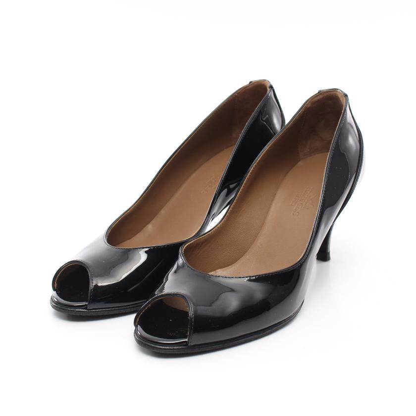 HERMES エルメス　オープントゥ　パンプス　靴 HERMES エルメス オープントゥ パンプス 靴 HERMES・シューズ