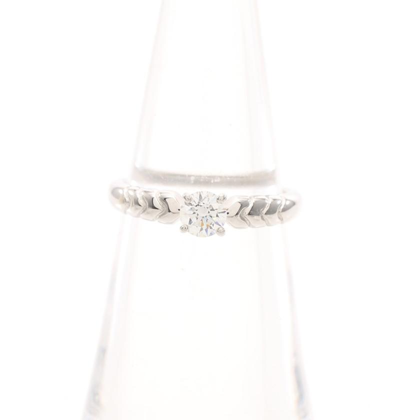 BVLGARI・アクセサリー・スピガ リング 指輪 PT950 ダイヤモンド