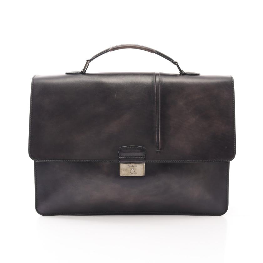 Berluti・バッグ・ガスパール ブリーフケース ビジネスバッグ レザー