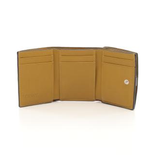 ロエベ(LOEWE)アナグラム|トライフォールド|6cc|ウォレット|三つ折り財布|レザー|イエローブラウン|ハイブランド・ブランド専門の中古通販サイト(730153)