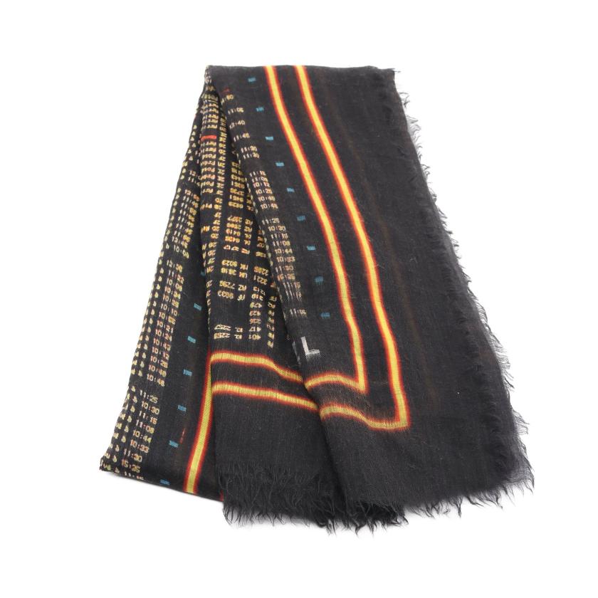 CHANEL・財布・小物・ココマーク ストール カシミヤ ブラック 大判