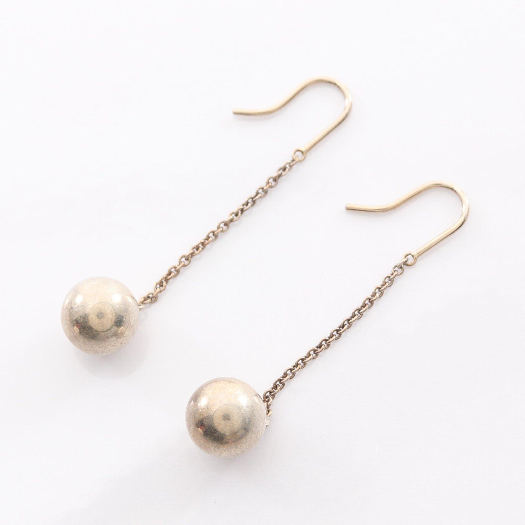 ティファニー Tiffany Co ハードウェア ボールフック ピアス Sv925 シルバー ハイブランド ブランド専門の中古通販サイト