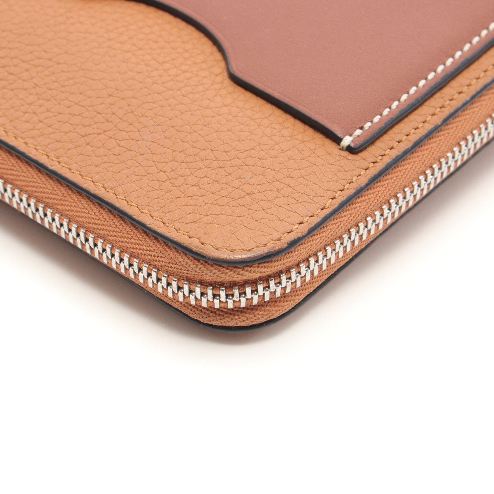 ロエベ(LOEWE)アナグラム|ラウンドファスナー長財布|レザー|ブラウン|ダークブラウン|ハイブランド・ブランド専門の中古通販サイト(734841)