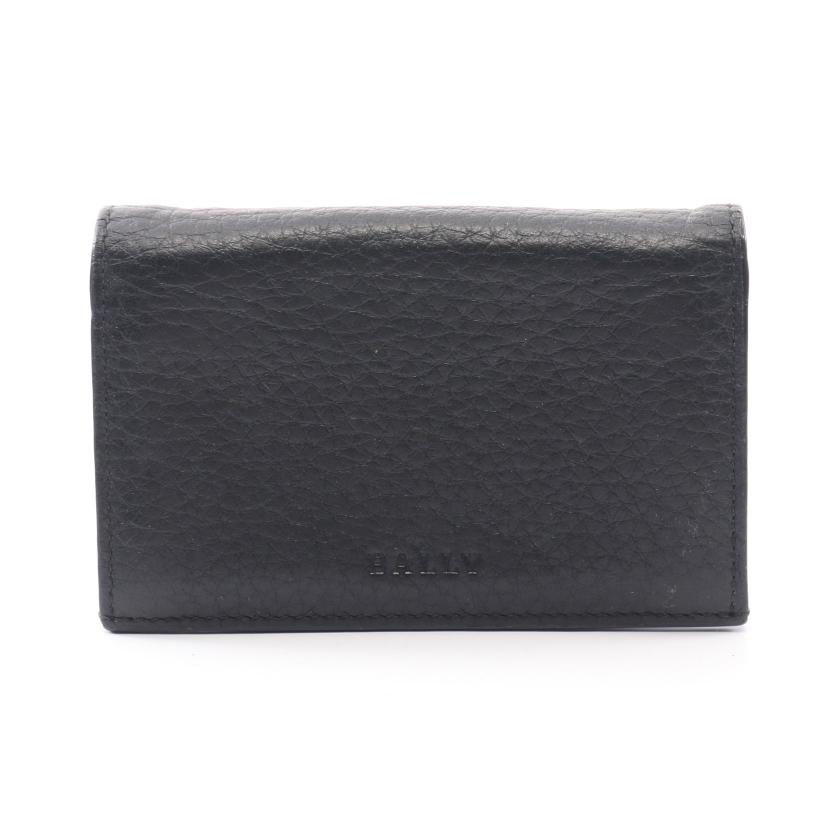 BALLY・財布・小物・ カードケース 名刺入れ レザー ブラック｜【公式