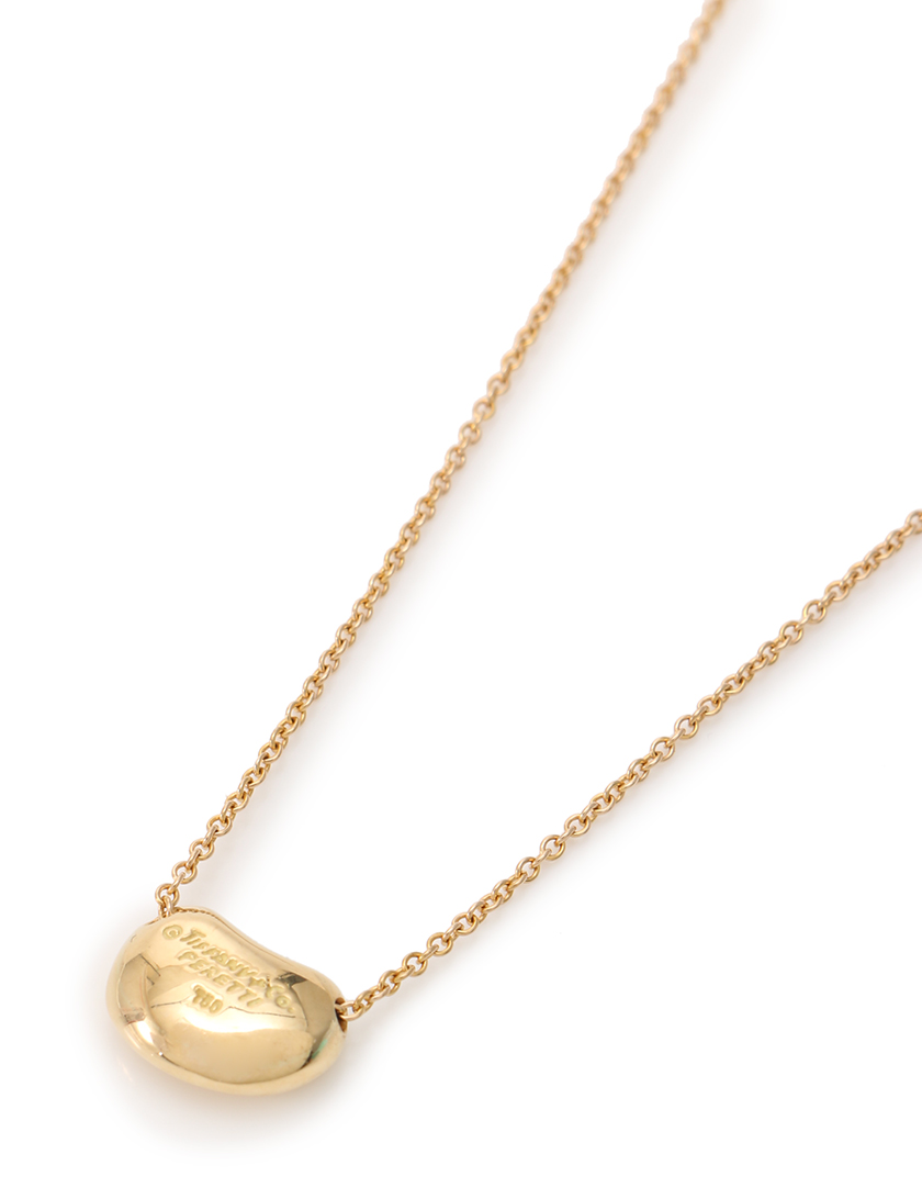 ティファニー(TIFFANY & Co.)ビーンズネックレス|K18YG|イエロー ティファニー(TIFFANY & Co.)ビーンズネックレス|K18YG|イエロー