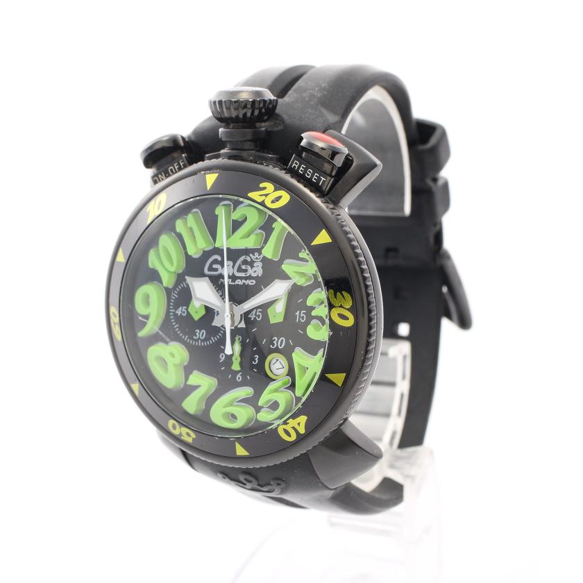 GaGa MILANO マヌアーレ Gaga Milano】ガガ・ミラノ マヌアーレ46 腕時計 クオーツ