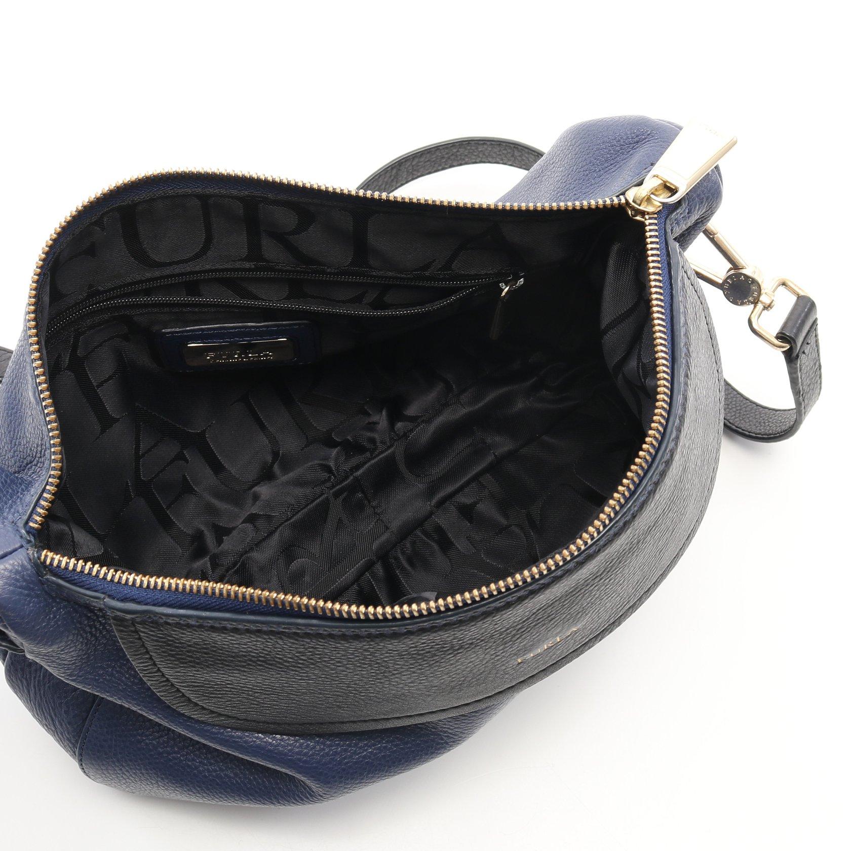 フルラ(FURLA)|ショルダーバッグ|レザー|ダークブルー|ブラック|バイカラー|ハイブランド・ブランド専門の中古通販サイト(741592) フルラ(FURLA)|ショルダーバッグ|レザー|ダークブルー|ブラック|バイカラー|ハイブランド・ブランド専門の中古通販サイト(741592)