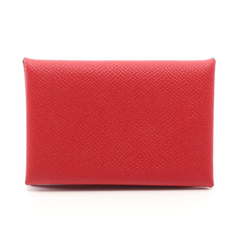 HERMES・財布・小物・カルヴィ ルージュカザック カードケース 名刺  