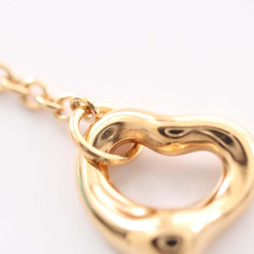ティファニー Tiffany Co バイザヤード オープンハート エルサペレッティ ピアス K18pg ダイヤモンド ピンクゴールド 2pダイヤモンド ハイブランド ブランド専門の中古通販サイト