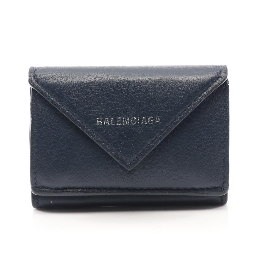 バレンシアガ(BALENCIAGA)ペーパーミニウォレット|三つ折り財布 ...