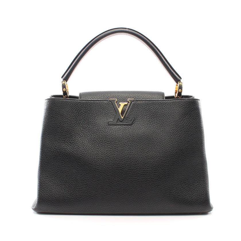 LOUIS VUITTON・バッグ・カプシーヌMM パルナセア ノワール ハンドバッグ レザー ブラック