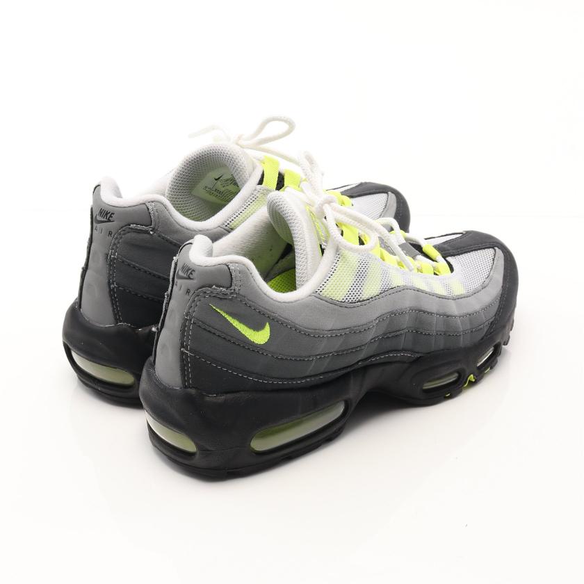 ナイキ Nike Air Max 95 Og スニーカー フェイクレザー イエロー グレー ハイブランド ブランド専門の中古通販サイト