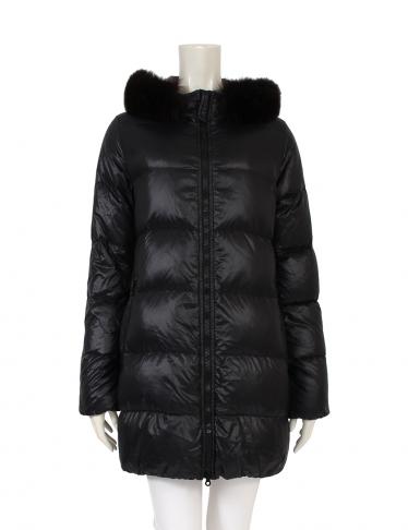 デュベティカ　KAPPA ダウン　黒　FOXファー 楽天市場】セール SALE DUVETICA デュベティカ カッパ