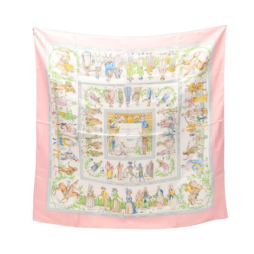 HERMES エルメス　カレ90 COSTUMES CIVILS HERMES - エルメス カレ90 COSTUMES CIVILS ACTUELSの通販 by ☆PuCCi